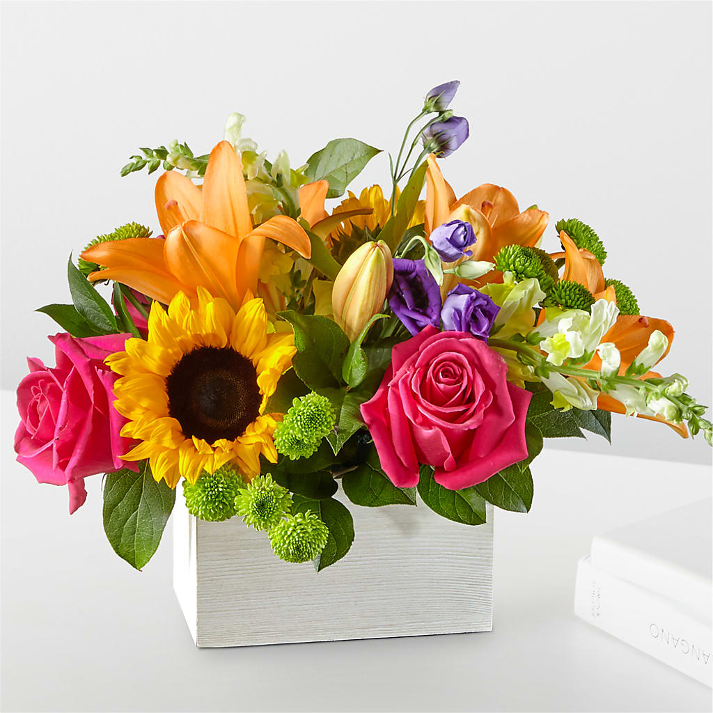 Best Day Box Bouquet – Qfc, Seattle WA