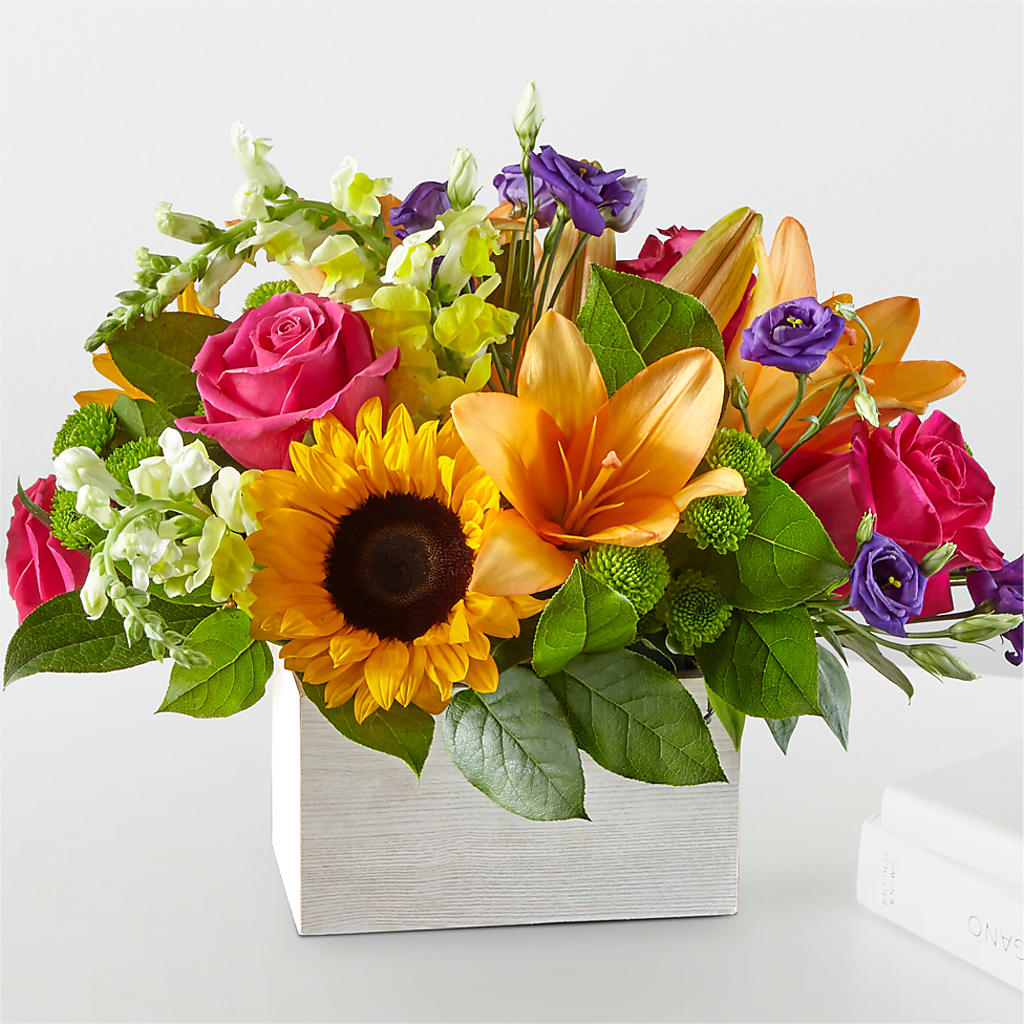 Best Day Box Bouquet – Qfc, Seattle WA