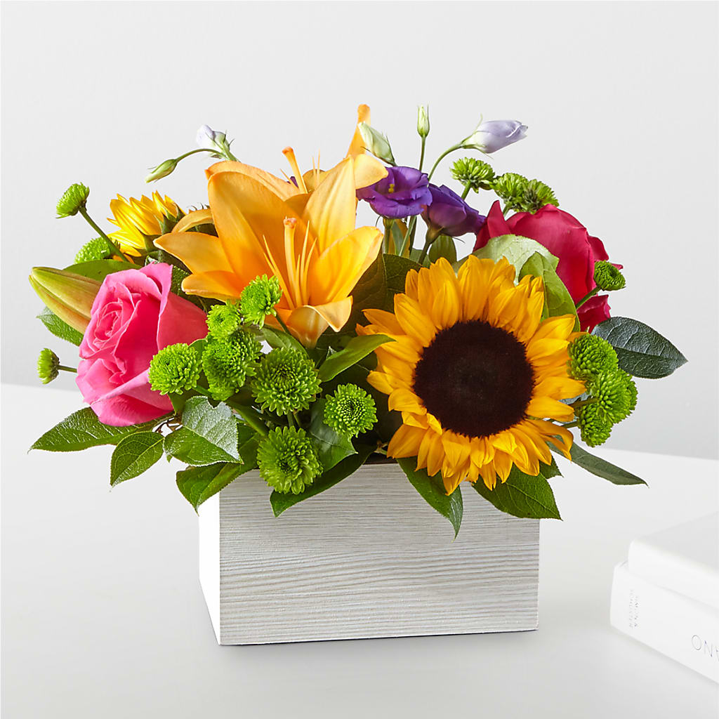 Best Day Box Bouquet – Qfc, Seattle WA
