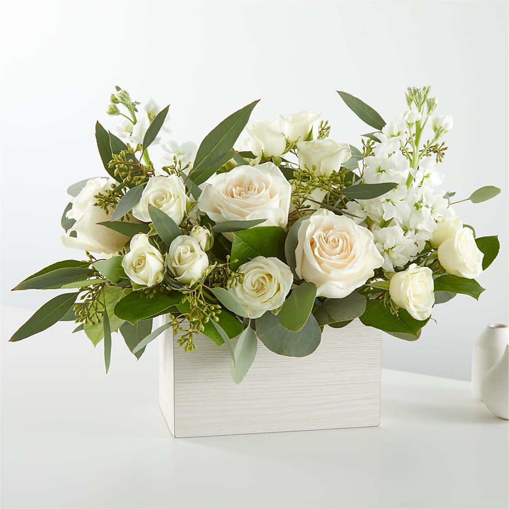 Fresh Linen Box Bouquet – Qfc, Seattle WA