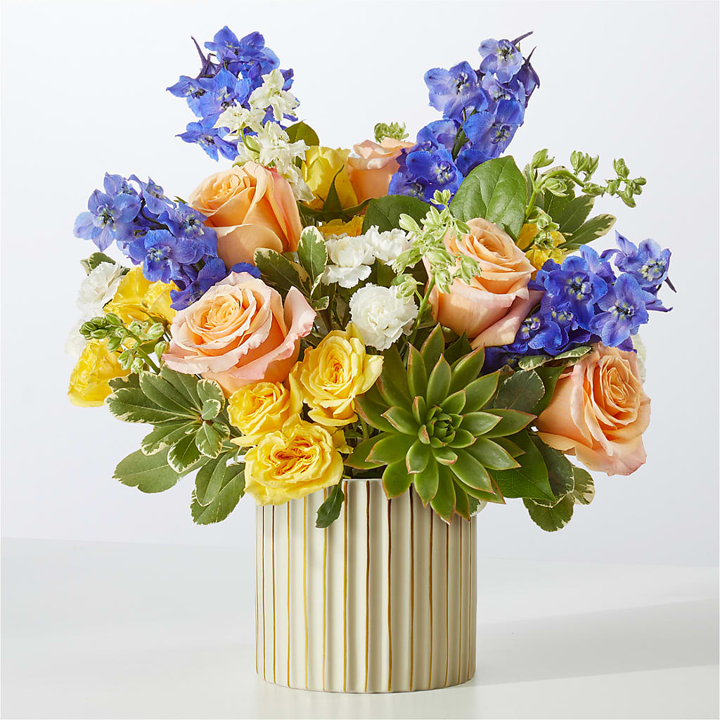 Cobalt Reverie Bouquet – Qfc, Seattle WA