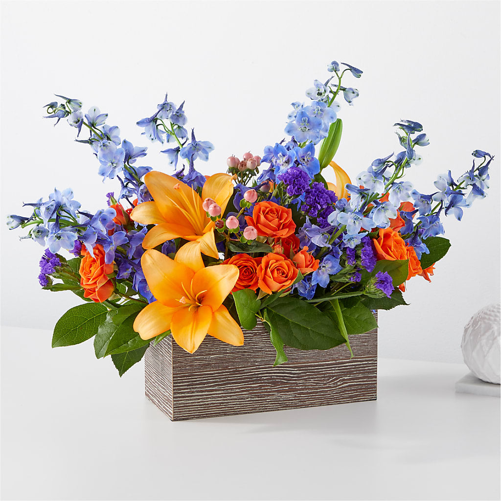 Radiant Citrus Box Bouquet – Qfc, Seattle WA