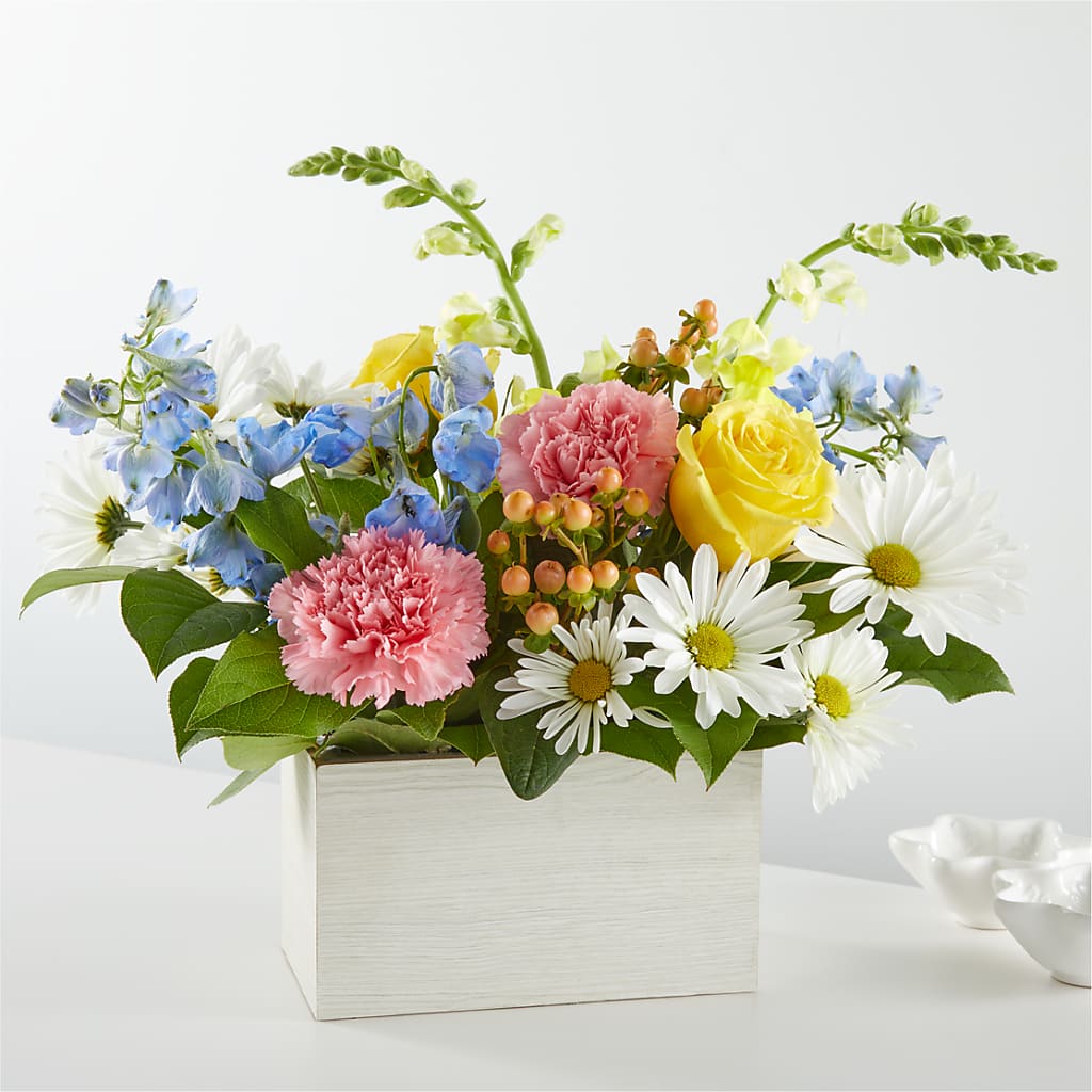 Sun Salutation Box Bouquet – Qfc, Seattle WA