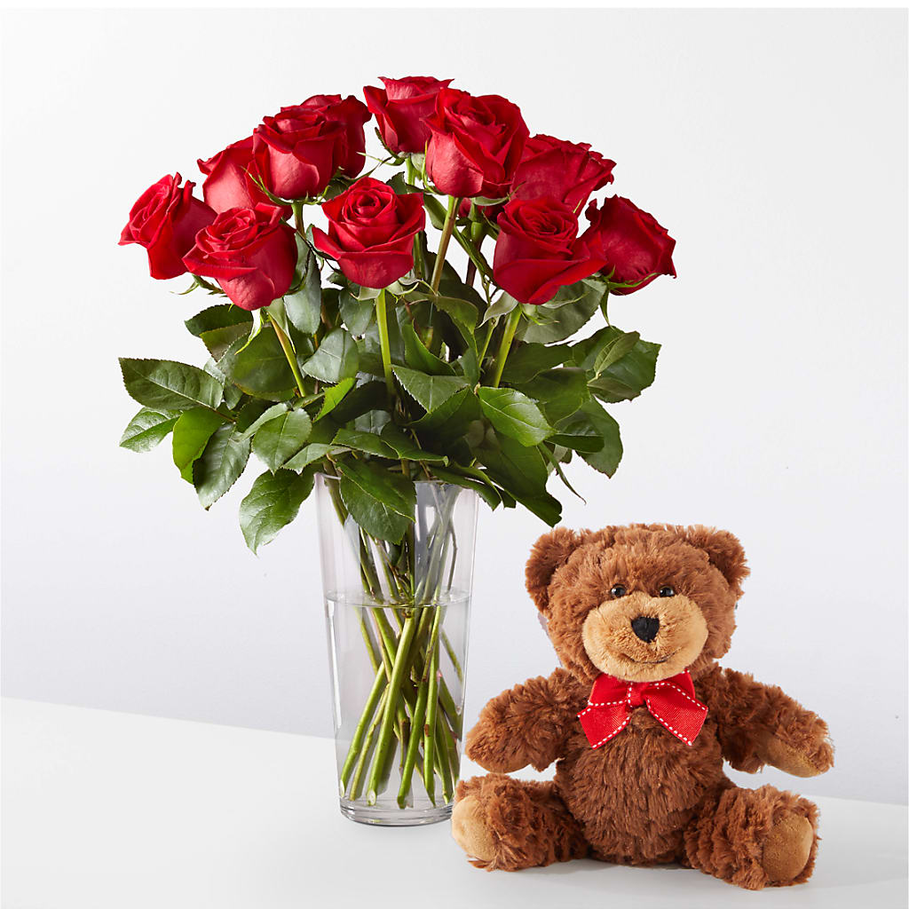 Romantic Long Stem Red Rose Bouquet Bundles – Qfc, Seattle WA