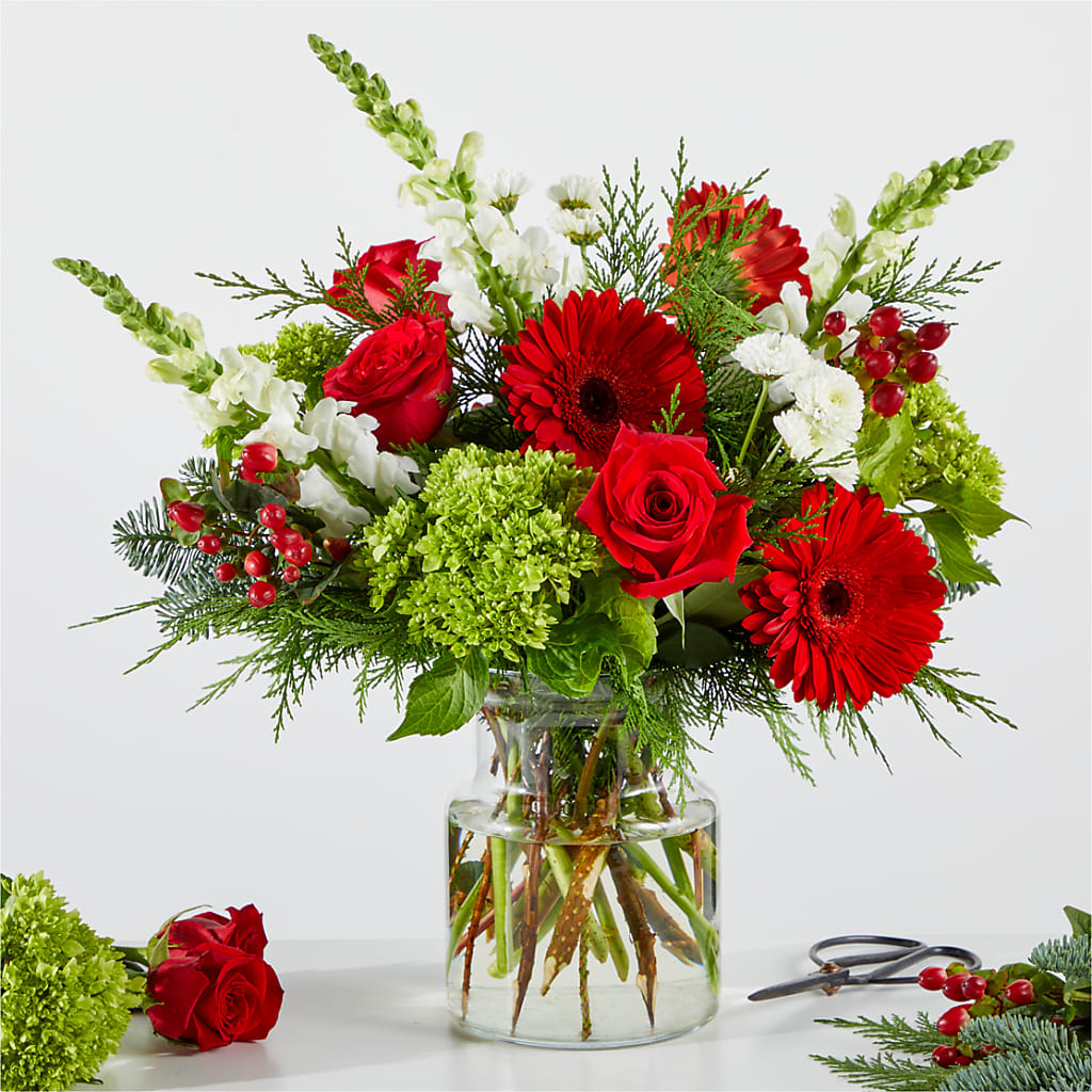 Merry Moment Bouquet – A Florist Original – Qfc, Seattle WA