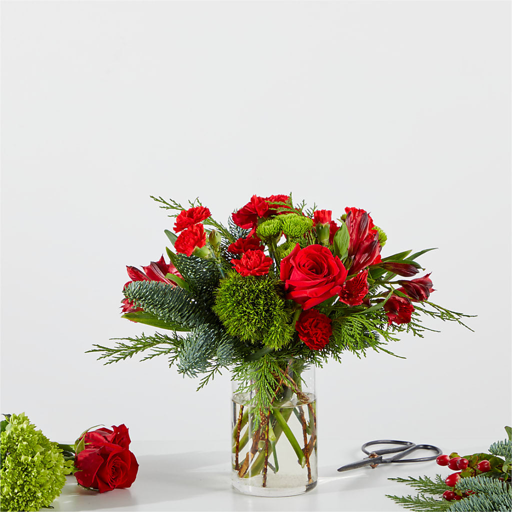 Merry Moment Bouquet – A Florist Original – Qfc, Seattle WA