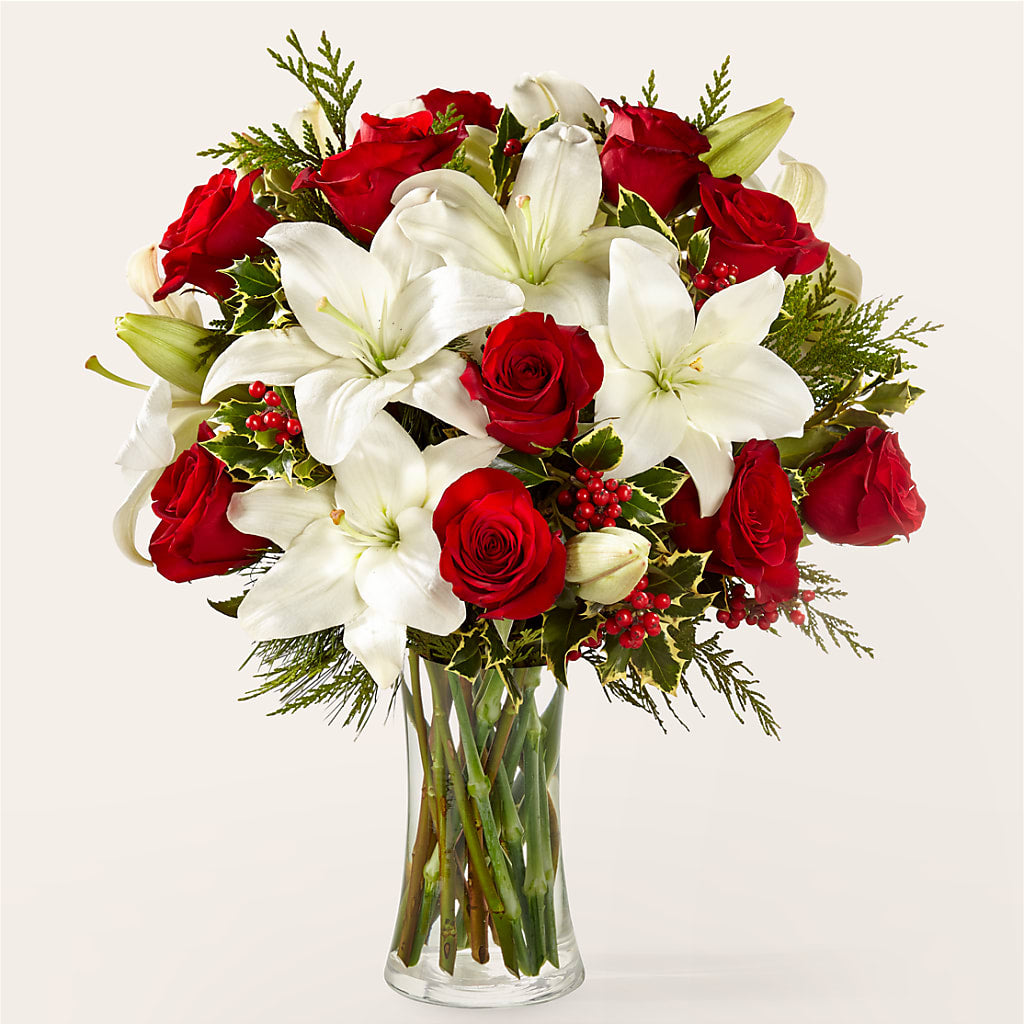 Sparkling Snowflakes Bouquet – Qfc, Seattle WA