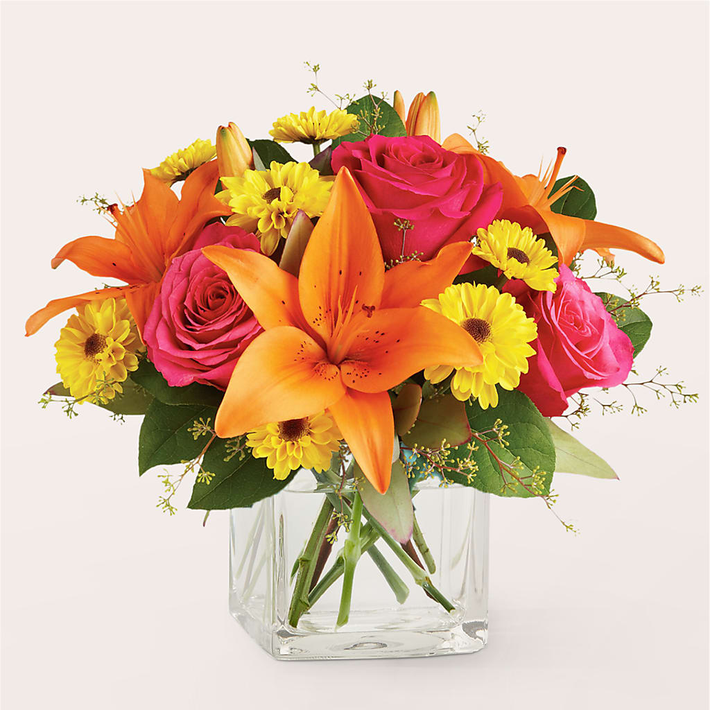 Neon Lights Bouquet – Qfc, Seattle WA
