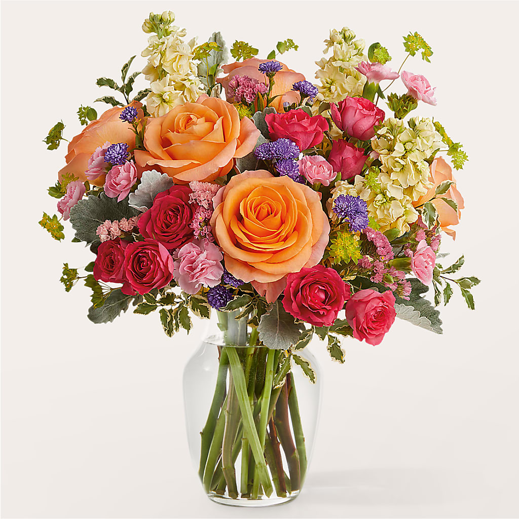 Tangerine Tango Bouquet – Qfc, Seattle WA
