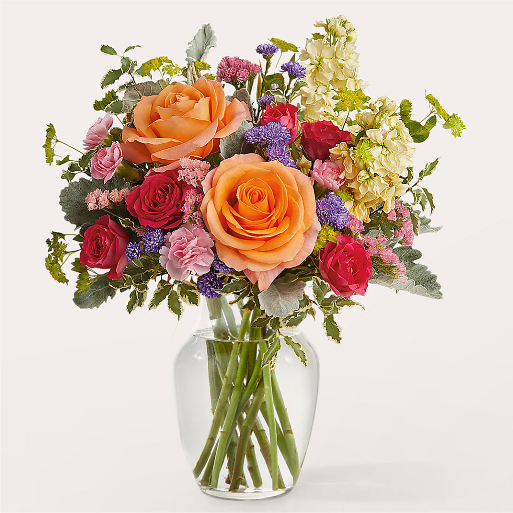 Tangerine Tango Bouquet – Qfc, Seattle WA