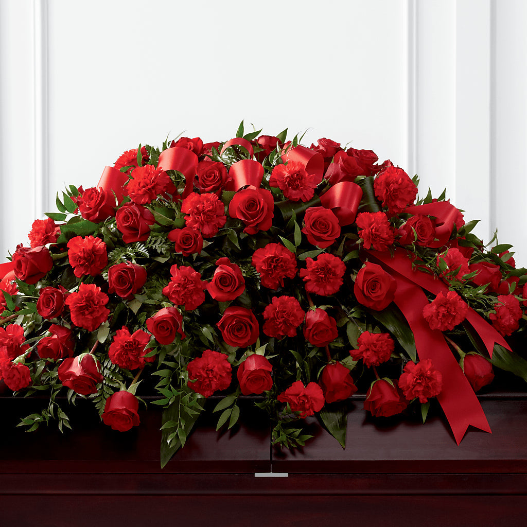 Tribute of Life Casket Spray – Qfc, Seattle WA