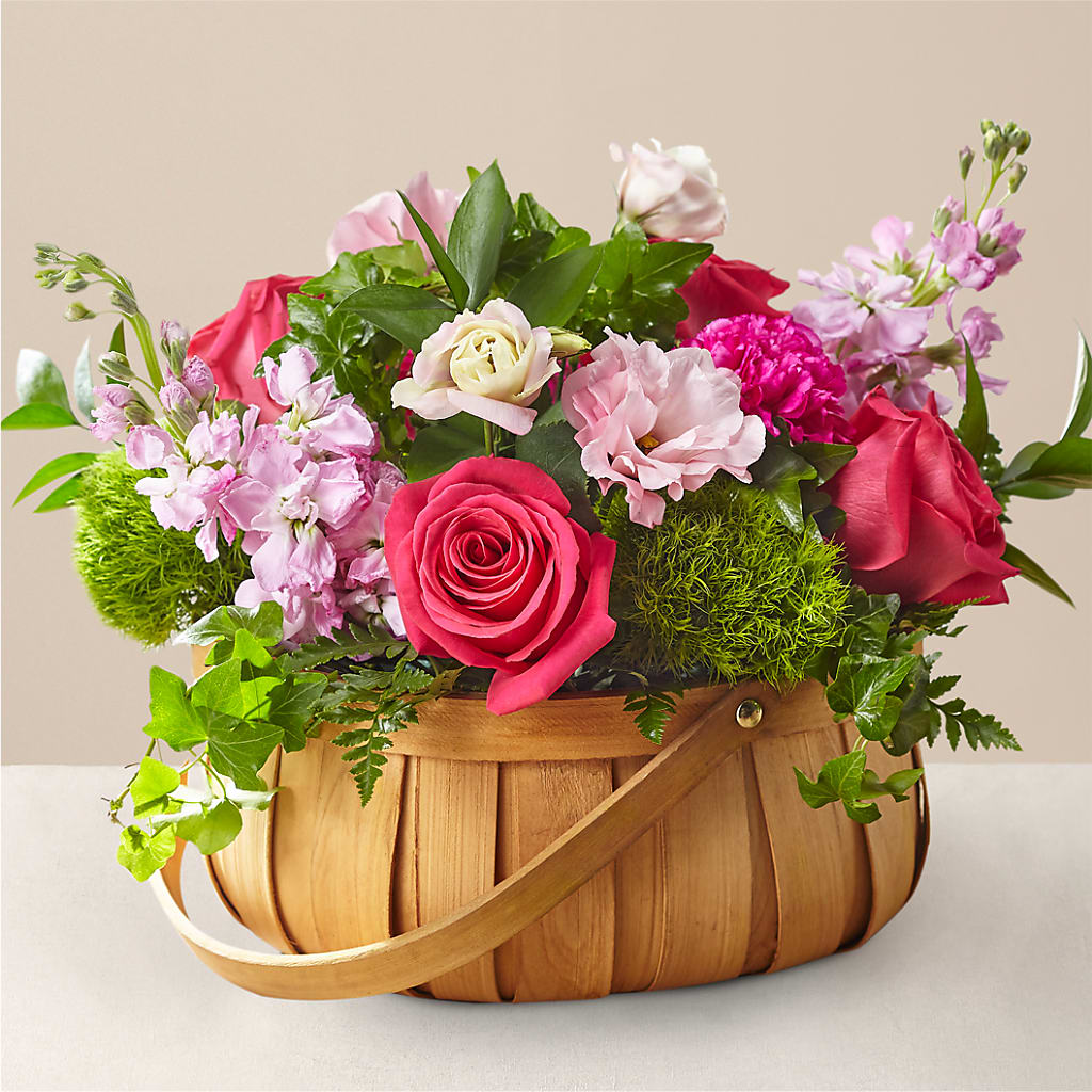 Radiance in Bloom Basket – Qfc, Seattle WA