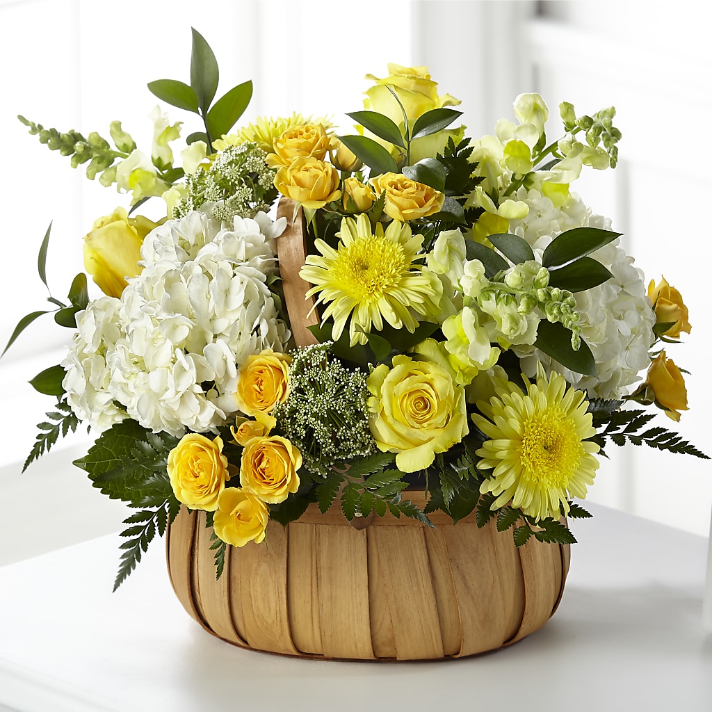 Rustic Remembrance Basket – Qfc, Seattle WA