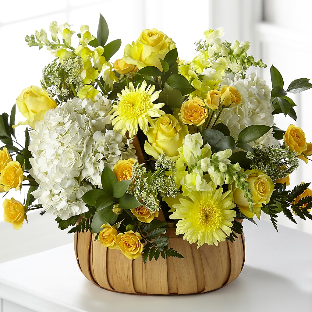Rustic Remembrance Basket – Qfc, Seattle WA