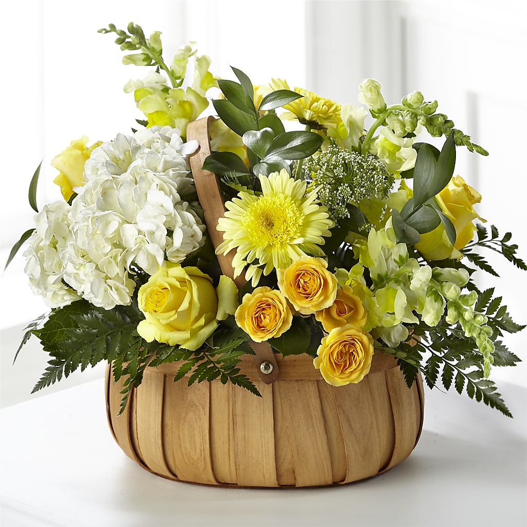 Rustic Remembrance Basket – Qfc, Seattle WA