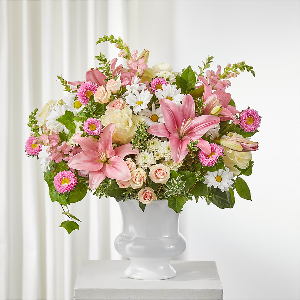 Empathetic Blooms Urn Arrangement – Qfc, Seattle WA