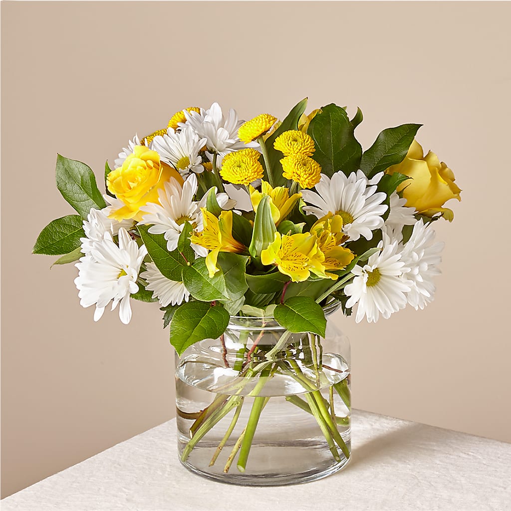 Sunny Sentiments Bouquet – Qfc, Seattle WA
