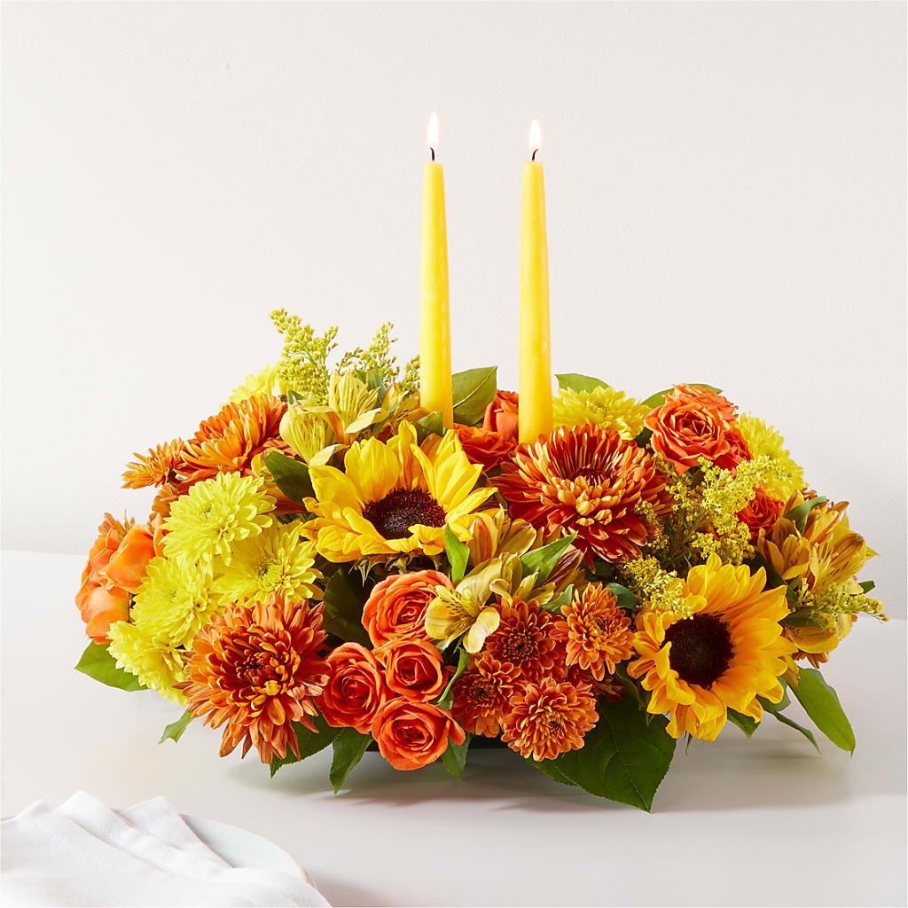 Autumn Harmony Centerpiece – Qfc, Seattle WA