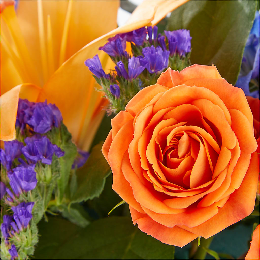 Radiant Citrus Box Bouquet –  Qfc, Seattle WA