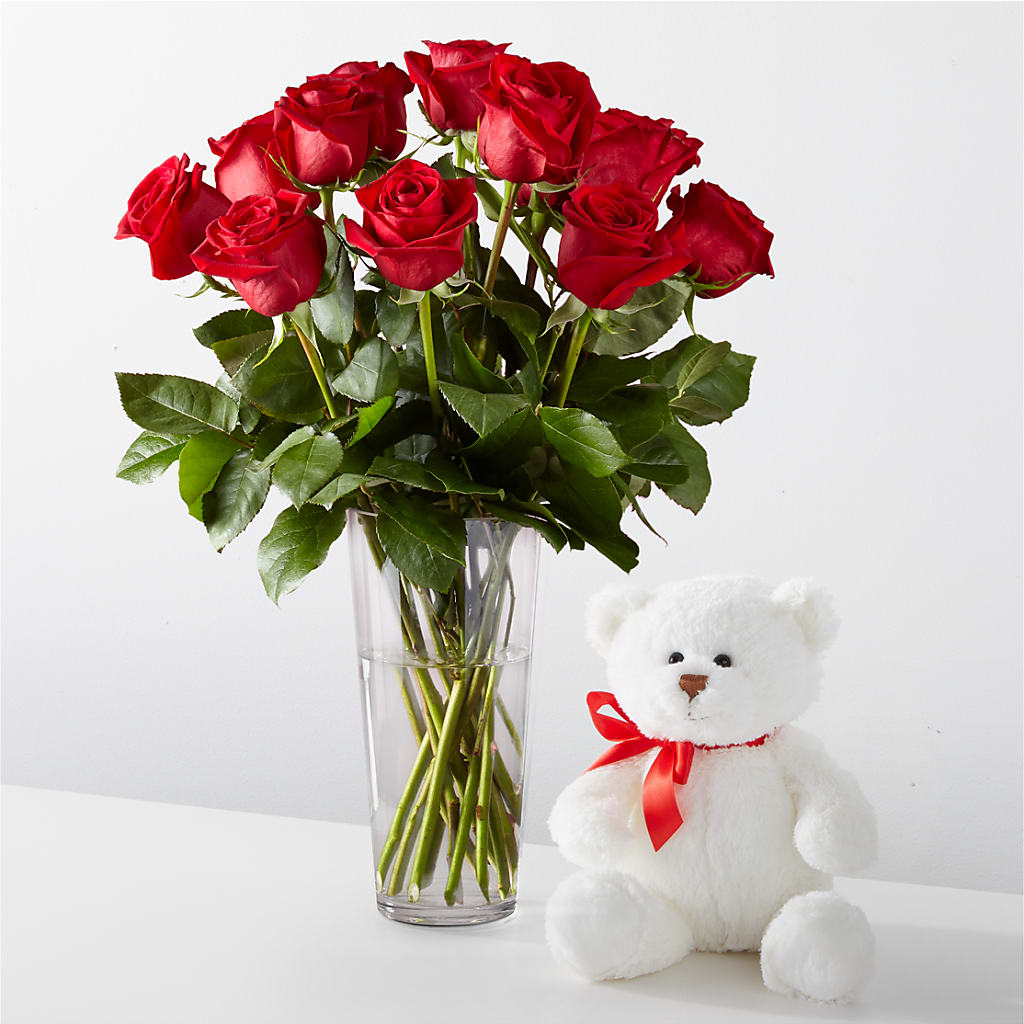 Romantic Long Stem Red Rose Bouquet Bundles –  Qfc, Seattle WA