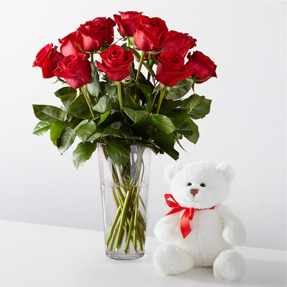 Romantic Long Stem Red Rose Bouquet Bundles –  Qfc, Seattle WA