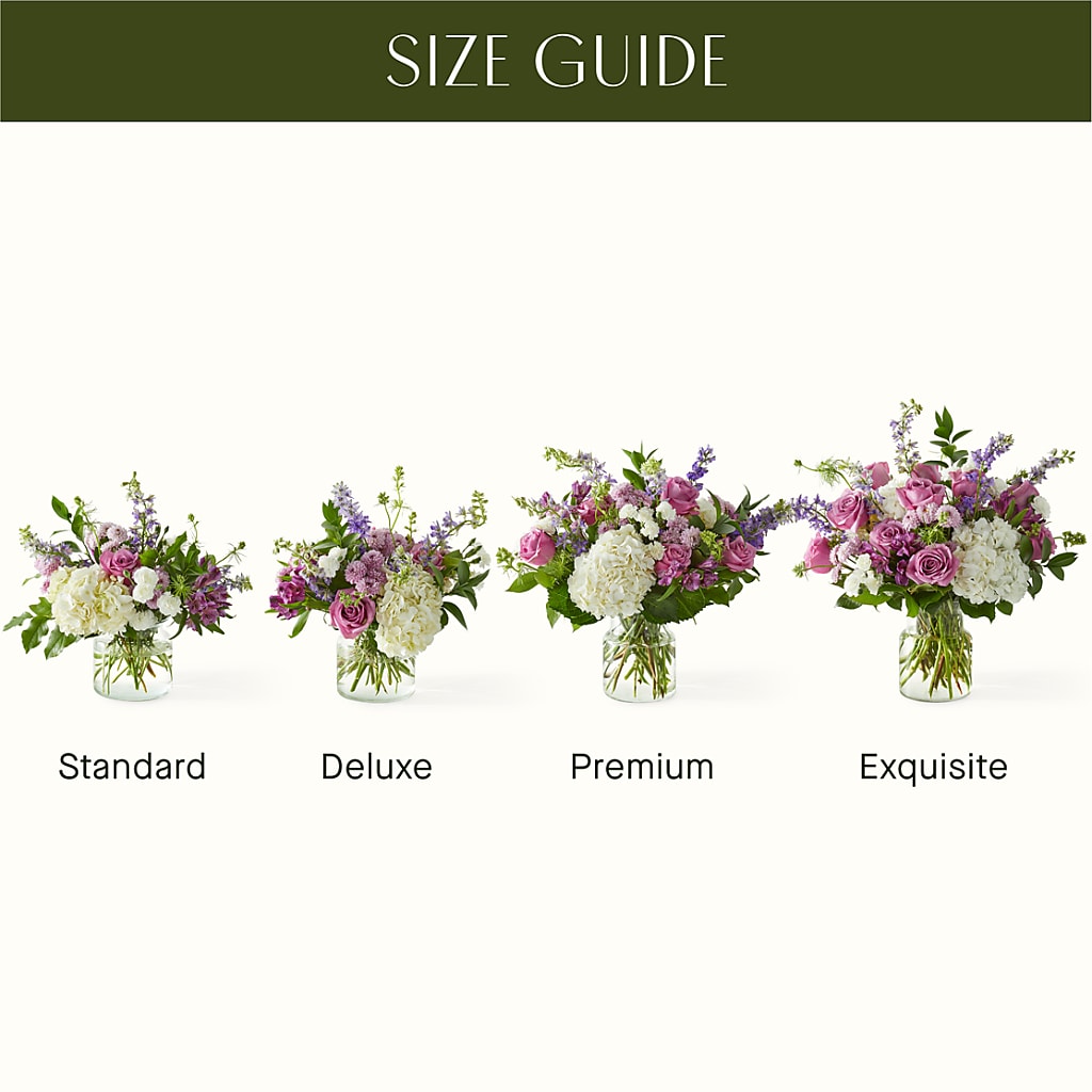 Violet Caress Bouquet –  Qfc, Seattle WA