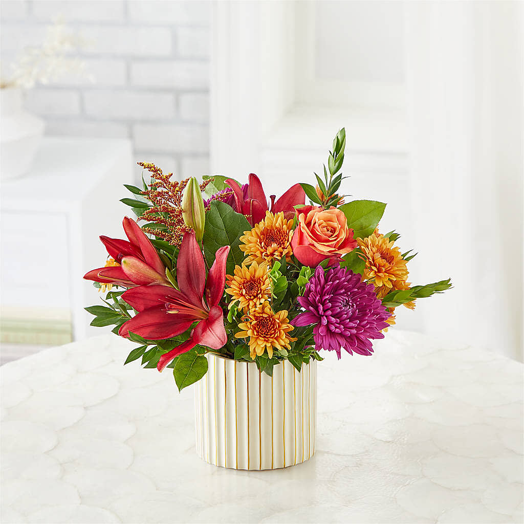 Burgundy Landscape Bouquet –  Qfc, Seattle WA