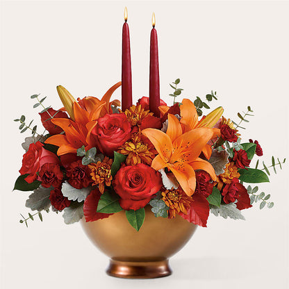 Fruits of Fall Centerpiece –  Qfc, Seattle WA