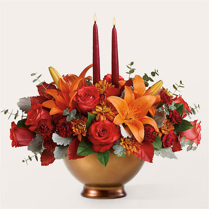 Fruits of Fall Centerpiece –  Qfc, Seattle WA