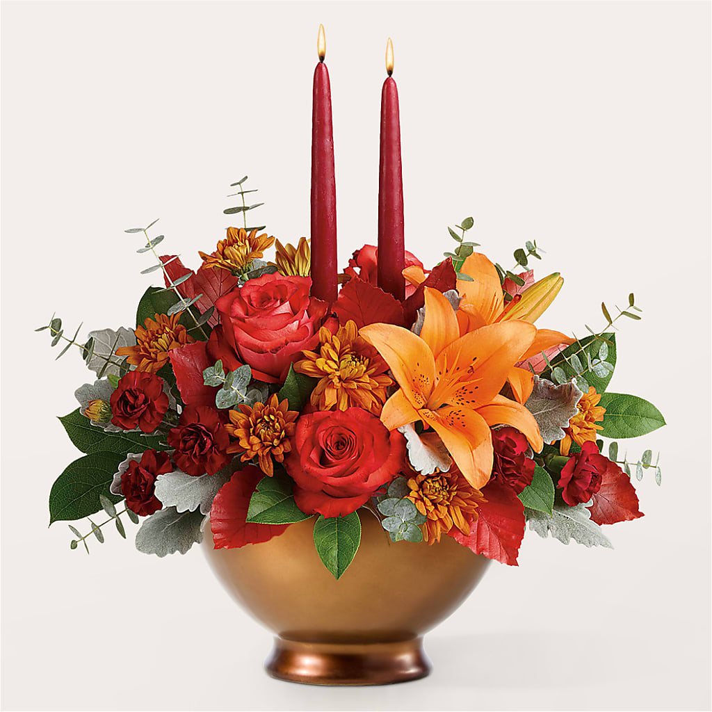 Fruits of Fall Centerpiece –  Qfc, Seattle WA