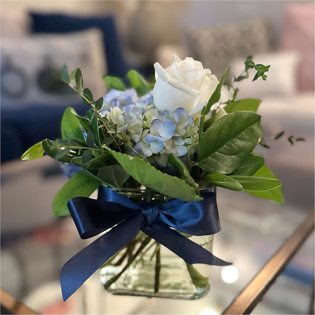 Sky Blue Delight Bouquet –  Qfc, Seattle WA