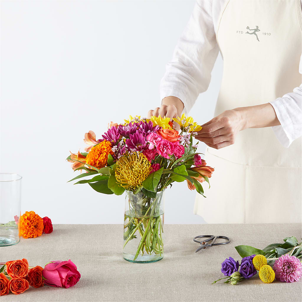 Feast of Color – A Florist Original –  Qfc, Seattle WA