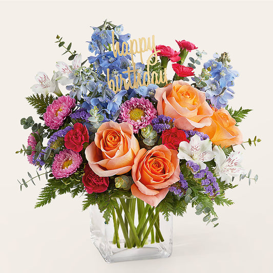 Birthday Bash Bouquet –  Qfc, Seattle WA