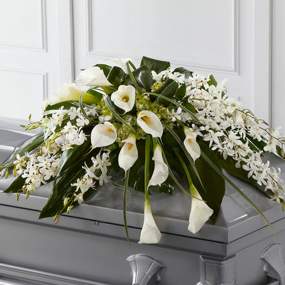 Angel Wings Casket Spray –  Qfc, Seattle WA