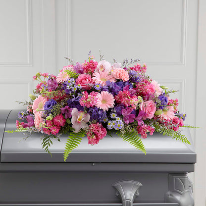 Glorious Garden Casket Spray –  Qfc, Seattle WA