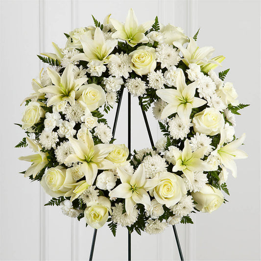 Treasured Tribute Wreath –  Qfc, Seattle WA
