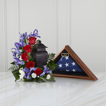 Patriotic Tribute Arrangement –  Qfc, Seattle WA