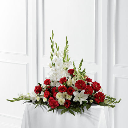 Crimson & White Arrangement –  Qfc, Seattle WA