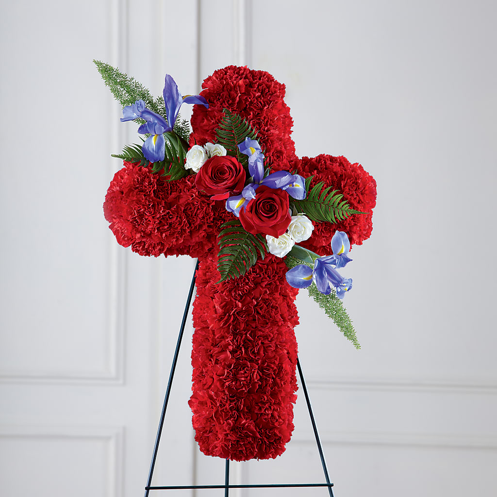 Faithful Hero Floral Cross –  Qfc, Seattle WA