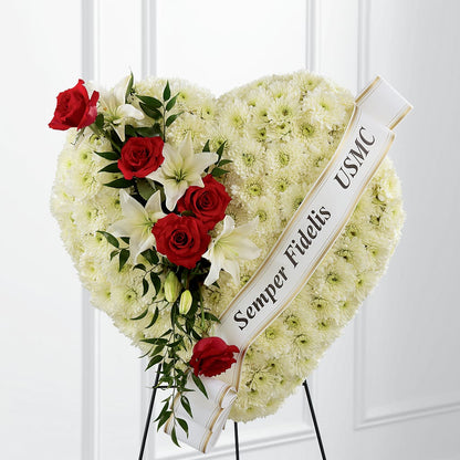 Heartfelt Hero Standing Heart –  Qfc, Seattle WA