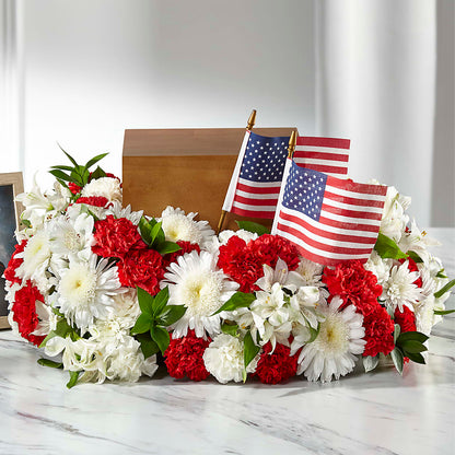 Spirit of Patriotism Cremation Adornment –  Qfc, Seattle WA