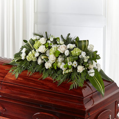 Hopeful Gesture Casket Spray –  Qfc, Seattle WA