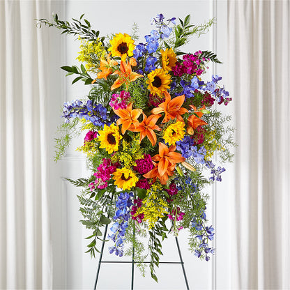 Sunlit Memories Standing Spray (Standard) –  Qfc, Seattle WA