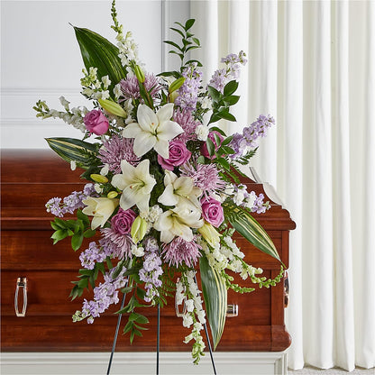 Grateful Hearts Standing Spray –  Qfc, Seattle WA