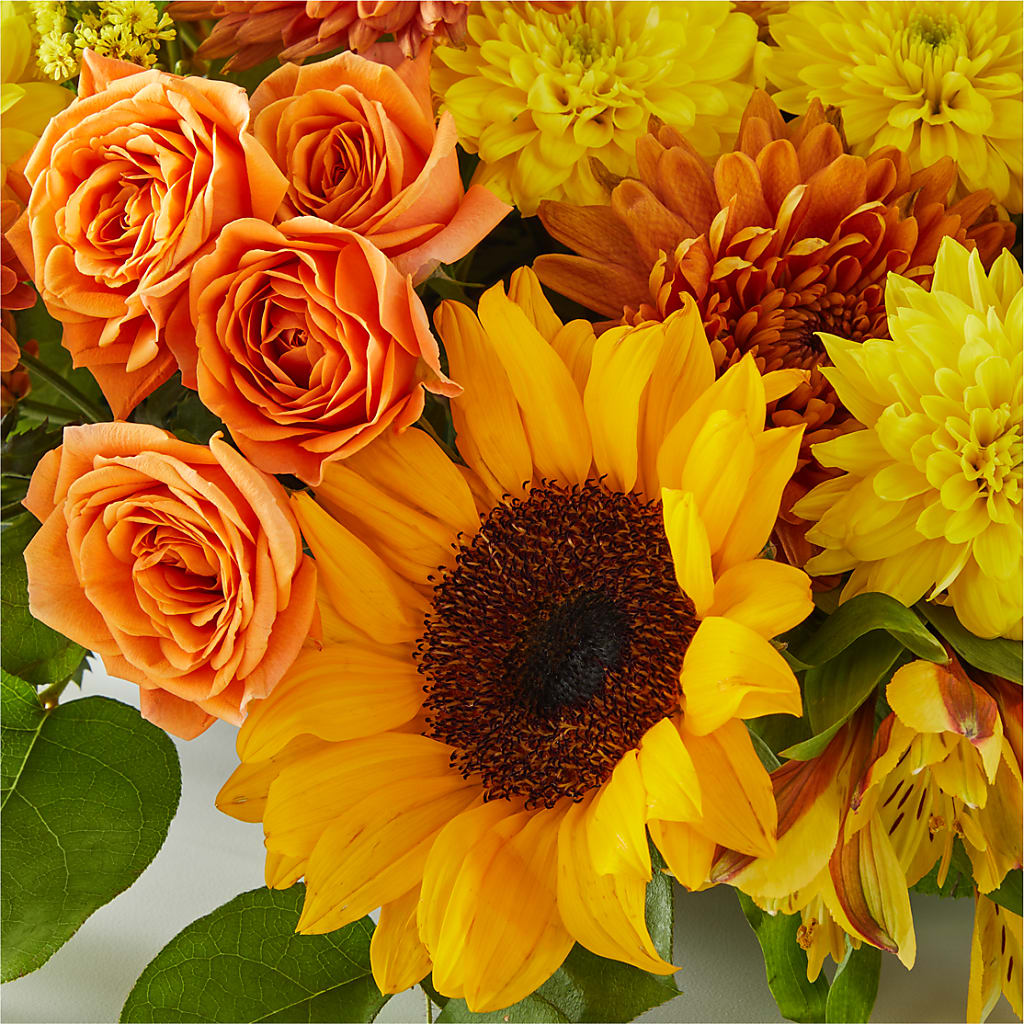 Autumn Harmony Centerpiece –  Qfc, Seattle WA