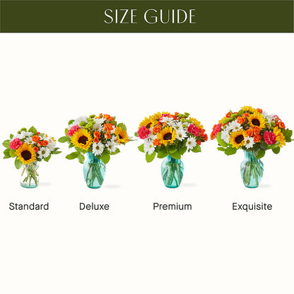 Sun-drenched Blooms Bouquet –  Qfc, Seattle WA