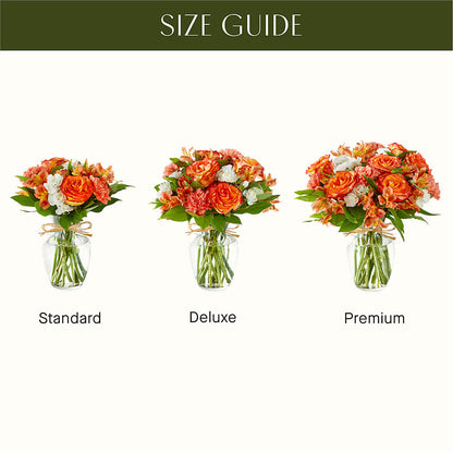 Apricot Glow Bouquet –  Qfc, Seattle WA