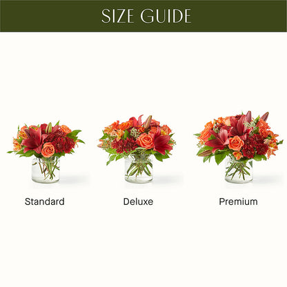 Crimson Leaves Bouquet –  Qfc, Seattle WA