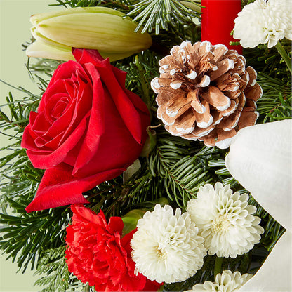 Seasonal Festivities Centerpiece –  Qfc, Seattle WA