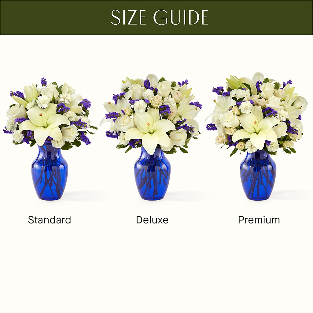 Sapphire Rush Bouquet –  Qfc, Seattle WA